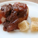 Quitten-Gelee mit Weißbrot