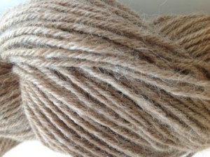 Alpaka Strickgarn beige