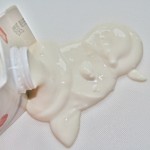 ausgelaufener Joghurt