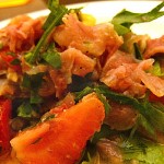 Salat Ochsenmaul + Erdbeeren