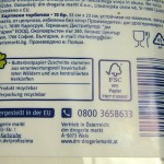 Herkunftsbeschreibung Butterbrotpapier