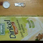 leerer Tetra Pack Milchdrink