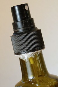Sprühkopf eines Salzsprays