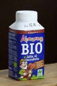 Tetra Pak mit Bio-Schoko-Milch Berchtesgadener Land