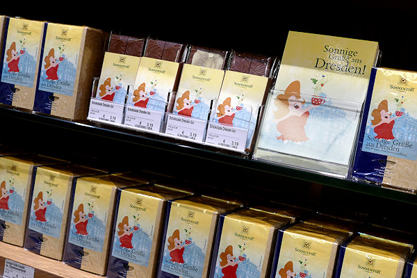 Sonnentor-Dresden Sonnige Grüße aus Dresden Tee + Schokolade