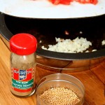 Zutaten für Kartoffel-Curry