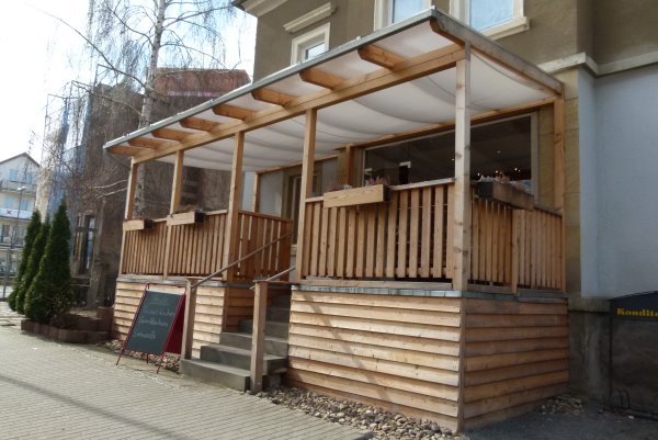 Bio-Bäckerei Heller in Dresden von außen