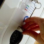 Elektroauto Stromanschluss Detail