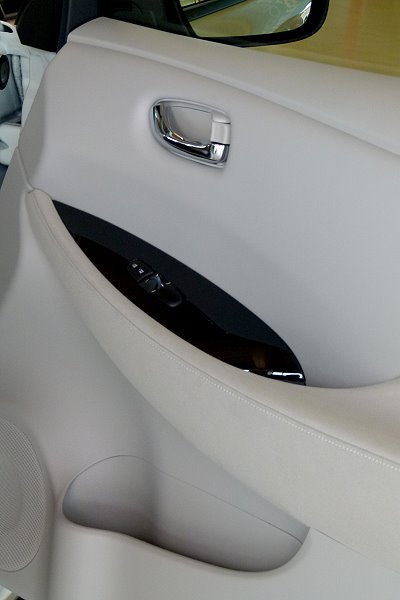 Nissan Leaf Weiss Tür innen