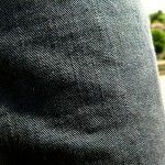 Öko-Jeans blue Detail Material