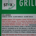 Packung Grillanzünder