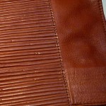 Ledertasche Detail