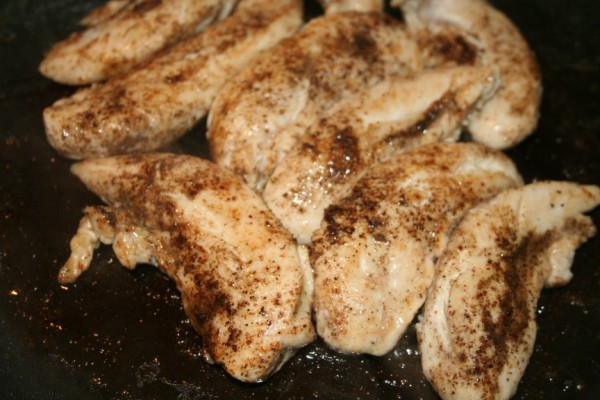 gebratenes Hähnchenfilet
