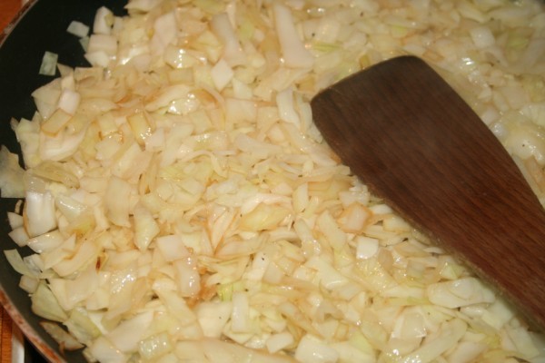geschnittener Kohl