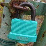 ABUS-Schloss am Gartentor