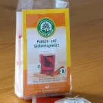 eine Tüte Glühweingewürz von Lebensbaum