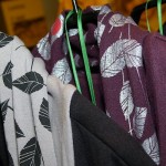 Stoffschals mit Druck