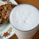 Provamel Bio-Mandel-Drink geschäumt