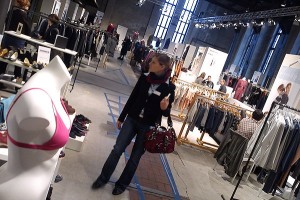 Modemesse Messebesucherin
