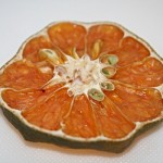 Limettenscheibe getrocknet