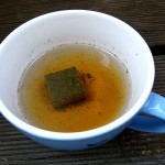 eingeweichter Moringa-Würfel