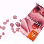 Bio-Himbeeren in Beerenschokolade
