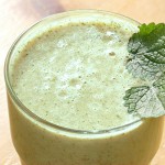 Grüner Apfel-Minze Smoothie