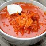 Russische Sauerkrautsuppe