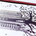 Cover mit Biofarben bedruckt